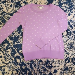 Cute lilac purple sweater